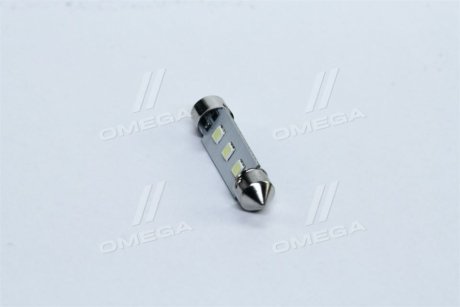 Лампа LED софитная C5W 12V Т11x39-S8.5 (3 SMD,size 3528) WHITE <> TEMPEST Tmp-26T11-12V