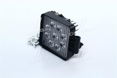 Фара LED дополнительная GOLD PLUS 12/24V/27W 9диод. (квадратная) TEMPEST TP 02-57-045 (фото 1)