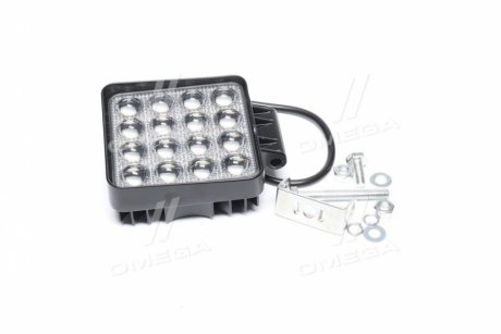 Фара LED дополнительная GOLD 5D 24V/42W, 14 диод, (квадратная), широкий луч TEMPEST TP 48-5D-C3