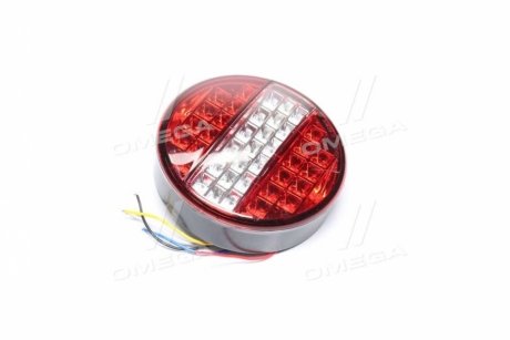 Фонарь задний круглый LED белый 24v TEMPEST TP 56-12-57