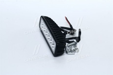 Фара LED додаткова 12 / 24V, 6 * 3W, 157 * 42 * 40mm <> TEMPEST TP-6340