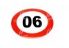 Табличка (наклейка) ограничение скорости (160мм) 90 км. TEMPEST TP 87.59.05 (фото 3)