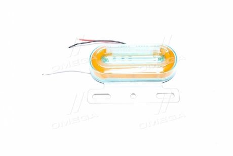 Ліхтар габаритний (жовтий) LED 24V (з поворотом, що біжить, підсвічуванням борту) TEMPEST TP 97-27-91 (фото 1)