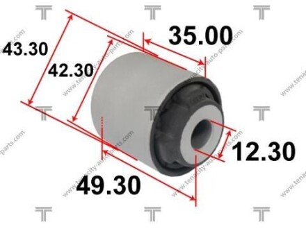 Сайлентблок рычага mazda 3 13-16 TENACITY AAMMA1069