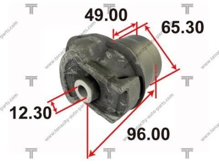 Сайлентблок рычага toyota prius 05-09 TENACITY AAMTO1059