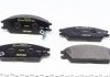 Колодки гальмівні (передні) Hyundai Accent I/II 89-06/Getz 02-11 (Akebono) TEXTAR 2101202 (фото 5)