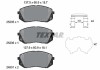 Тормозные колодки (передние) Hyundai i30/Kona/Kia Pro Ceed/Soul 14- (Mando) TEXTAR 2520504 (фото 16)