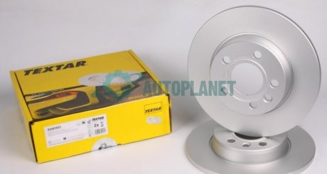 Диск тормозной (задний) VW T4 91-03 (280x12) PRO TEXTAR 92083903 (фото 1)