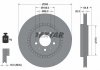 Диск тормозной (задний) Volvo XC90 02-14 (308x20) PRO TEXTAR 92126803 (фото 2)