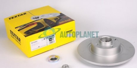Диск гальмівний (задній) Renault Scenic II 03- (270х10) (+ABS) (з підшипником) PRO TEXTAR 92154503
