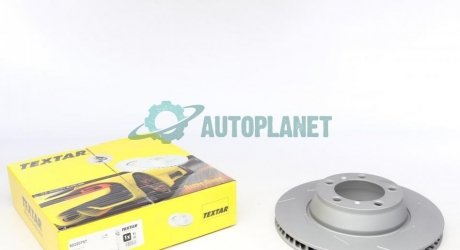Диск гальмівний (задній) Porsche Panamera 09- (R) (330x28) PRO+ (з прорезом) (легований) TEXTAR 92220707 (фото 1)