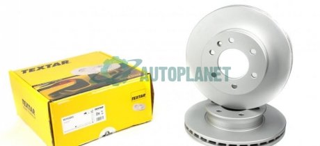 Диск гальмівний (передній) MB Sprinter/VW Crafter 06- (300x28) PRO TEXTAR 93143203 (фото 1)