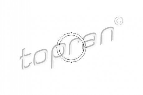 Прокладка фланца охлаждающей жидкости TOPRAN / HANS PRIES 100 721 (фото 1)