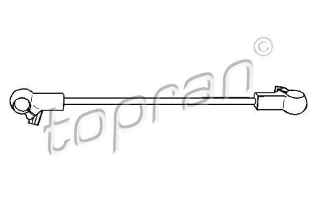 Шток вилки перемикання передач TOPRAN / HANS PRIES 103 077