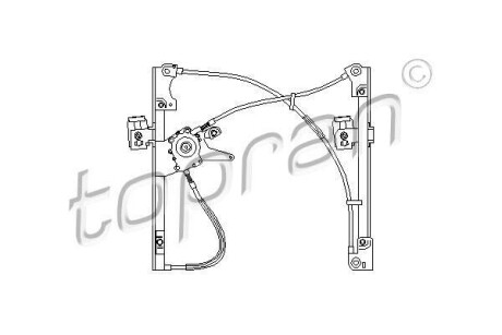 Склопiдйомник електричний TOPRAN / HANS PRIES 107389