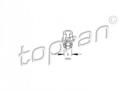 Пружинний затискач TOPRAN / HANS PRIES 109 034 (фото 1)