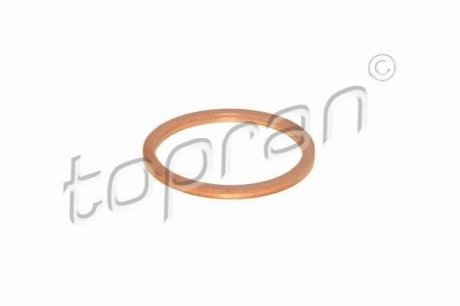 Уплотнительное кольцо для пробки масляного спуска TOPRAN / HANS PRIES 110 261