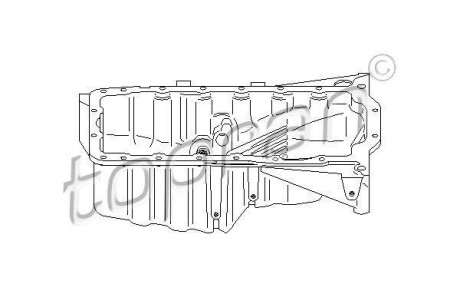 Масляний пiддон TOPRAN / HANS PRIES 112339