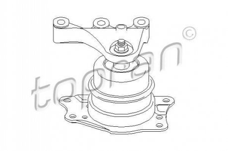 Подушка двигателя TOPRAN / HANS PRIES 113306