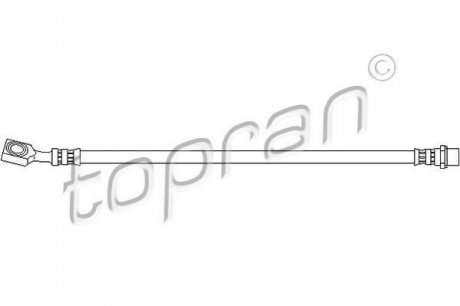 Гальмівний шланг TOPRAN / HANS PRIES 207223 (фото 1)