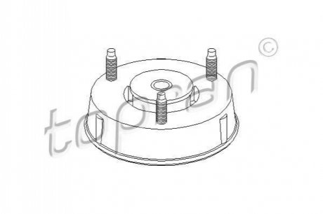 Опора амортизатора TOPRAN / HANS PRIES 302 358