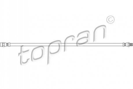 Шланг торм. задний TOPRAN / HANS PRIES 401 064 (фото 1)