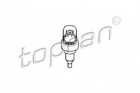 Датчик температури охолоджуючої рідини MB Sprinter 906 / Vito 639 (OM 642 - 651) TOPRAN / HANS PRIES 407 872 (фото 1)