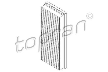 Фильтр воздушный TOPRAN / HANS PRIES 407918