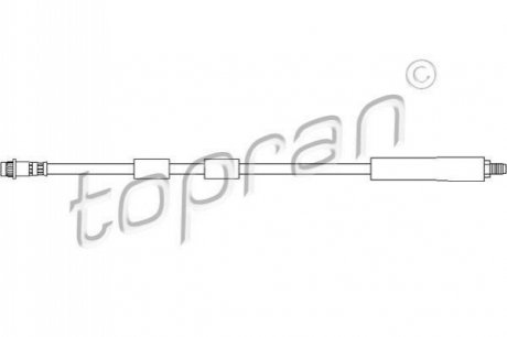 Тормозной шланг TOPRAN / HANS PRIES 720894