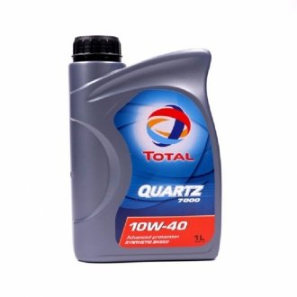 Моторное масло Quartz 7000 10W-40, 1л TOTAL 201528 (фото 1)