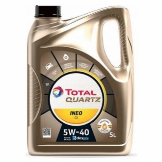 Моторное масло Quartz Ineo C3 5W-40, 5л TOTAL 213103