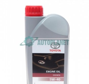 Масло 5W40 Motor Oil (1L) (ACEA A3/B4 API SM/CF) TOYOTA 08880-80836