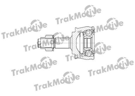 FIAT ШРУС наружный 22/21 зуб. Punto 1,2 03-, Grande Punto 1,2 05-, OPEL Corsa 1,0-1,2 06- TrakMotive 40-0566