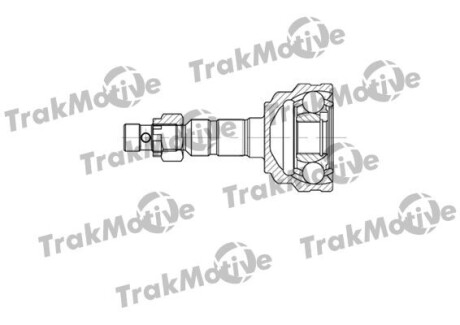 OPEL ШРКШ зовнішній к-т 22/33 зуб. ASTRA G CLASSIC 1.4 07-09, ASTRA G 1.6 03-05, ASTRA G1.7 CDTi 03-04 TrakMotive 40-0708