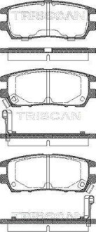 Колодки гальмівні задні TRISCAN 811042003