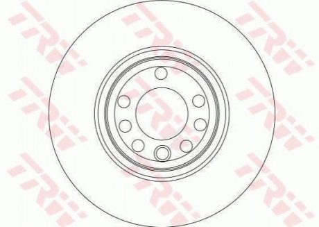 Тормозной диск TRW DF4265S