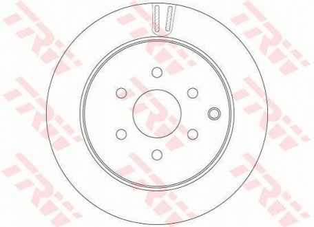 Тормозной диск TRW DF6289