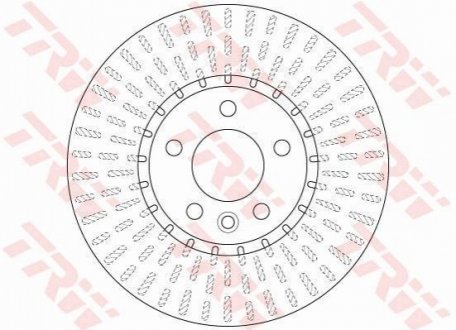 Гальмівний диск TRW DF6499S (фото 1)