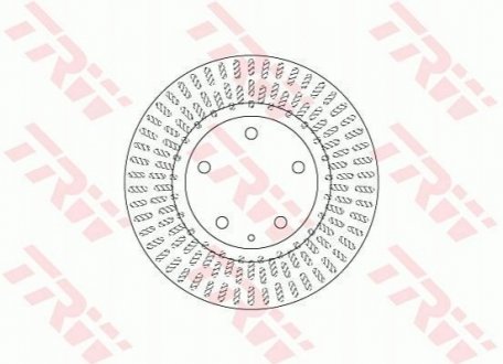 Тормозной диск TRW DF6670 (фото 1)