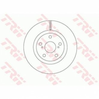 Тормозной диск TRW DF6675 (фото 1)