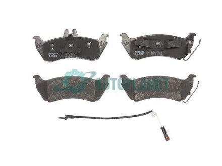 Гальмівні колодки, дискові. TRW GDB1456