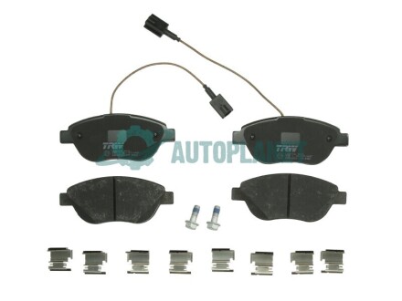 Колодки тормозные дисковые передние TRW GDB2001