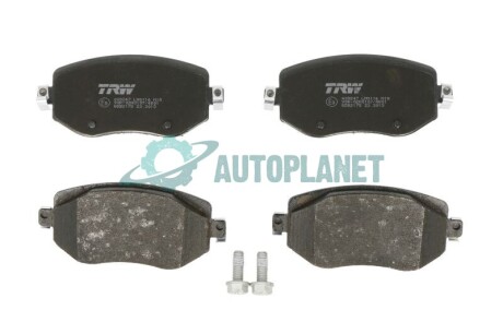 Гальмівні колодки дискові RENAULT Megane IV \'\'F \'\'15>> TRW GDB2175