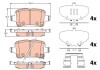 Тормозные колодки дисковые OPEL Insignia "R "17>> TRW GDB2184 (фото 1)