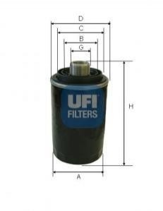 Масляний фільтр UFI 23.493.00 (фото 1)