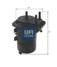 Фильтр топливный UFI 2401400 (фото 1)
