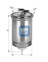 Паливний фільтр UFI 24.365.00