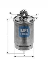 Фильтр топливный UFI 2440400
