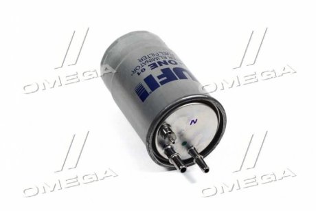 Фильтр топливный FIAT DOBLO 1.3 D, DUCATO 2007 2.0-3.0 JTD 06- (OE) UFI 24.ONE.01 (фото 1)
