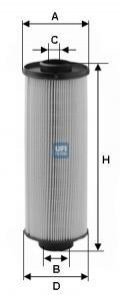 Фильтр топливный UFI 2600400 (фото 1)